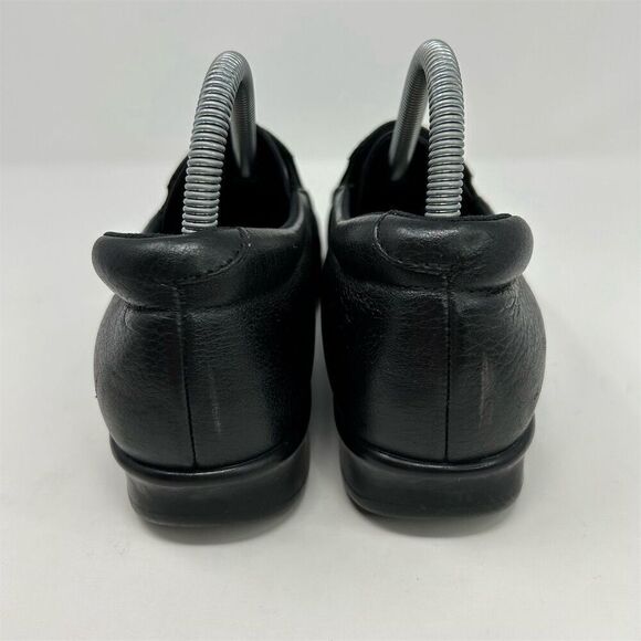 SAS Women's Twin Slip-On Loafers Black Leather Casual Comfort Size 9 Narrow - Picture 7 of 15